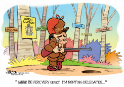 TED CRUZ HUNTS FOR DELEGATES by R.J. Matson