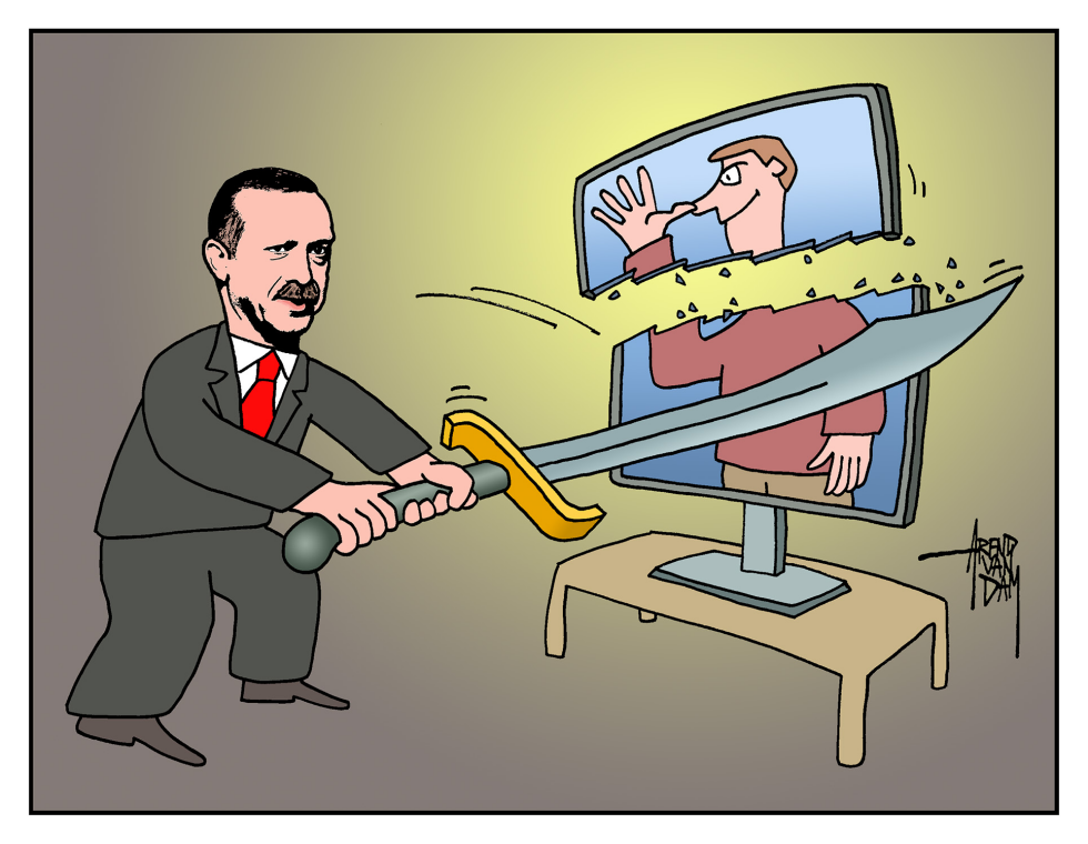 Erdogan against satirical TV