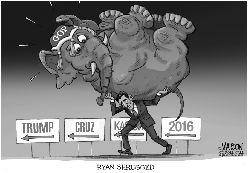 Speaker Ryan as Atlas