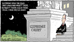 MERRICK GARLAND  by Bob Englehart