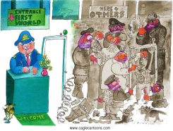 AIRPORT CUSTOMS by Osmani Simanca