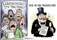 TAX TIME by Joe Heller