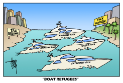 TAX REFUGEES by Arend Van Dam