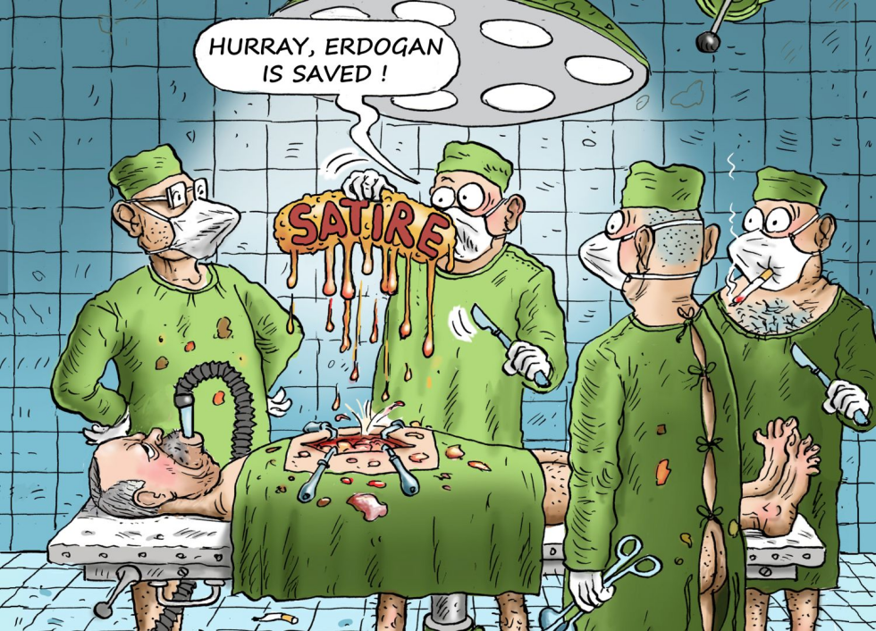 His Majesty Erdogan is saved