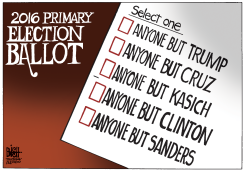 ANYONE BUT,  by Randy Bish