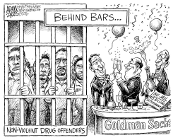 GOLDMAN SACHS SETTLEMENT by Adam Zyglis