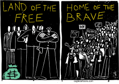 LAND OF THE FREE  by Randall Enos