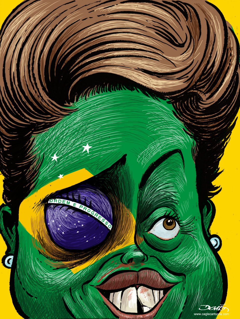  GOLPE A DILMA ROUSSEFF by Dario Castillejos