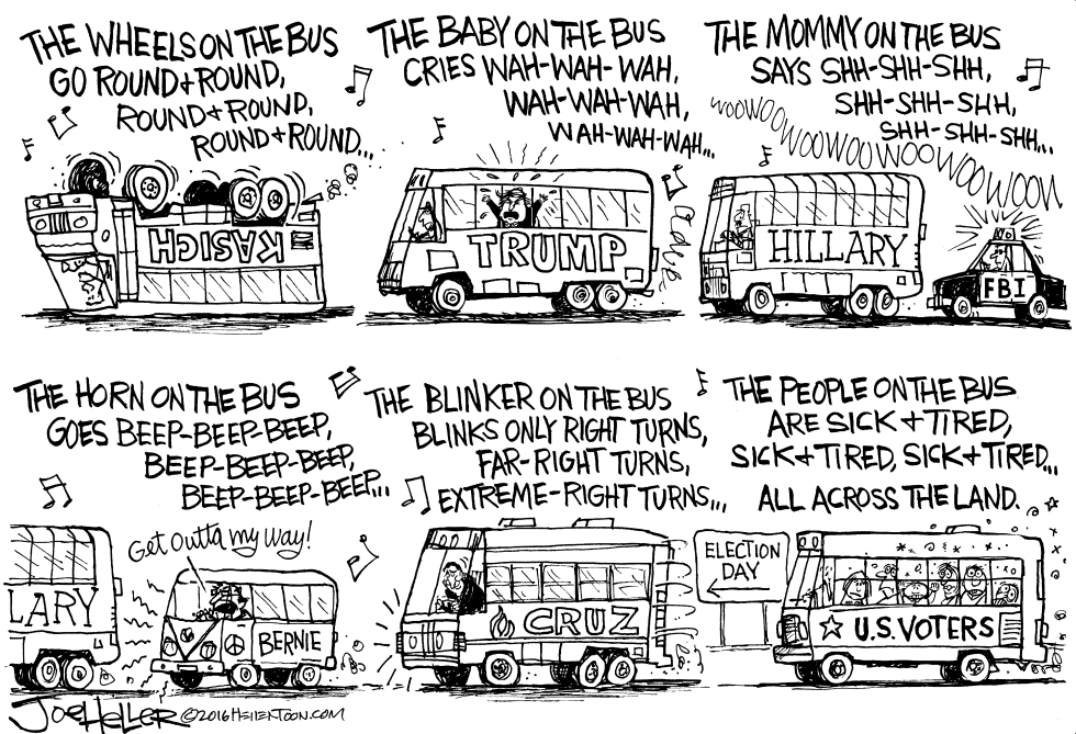 Wheels on the bus
