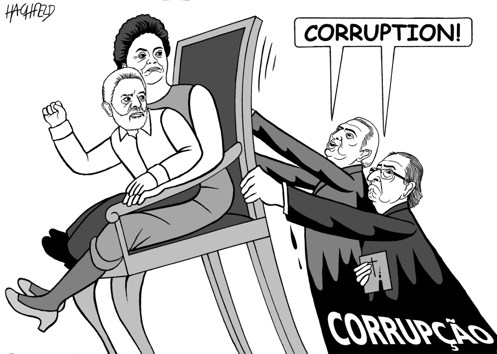 Lula, Dilma, Temer, Cunha
