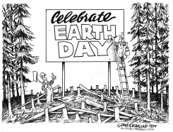 EARTH DAY PR by Dave Granlund