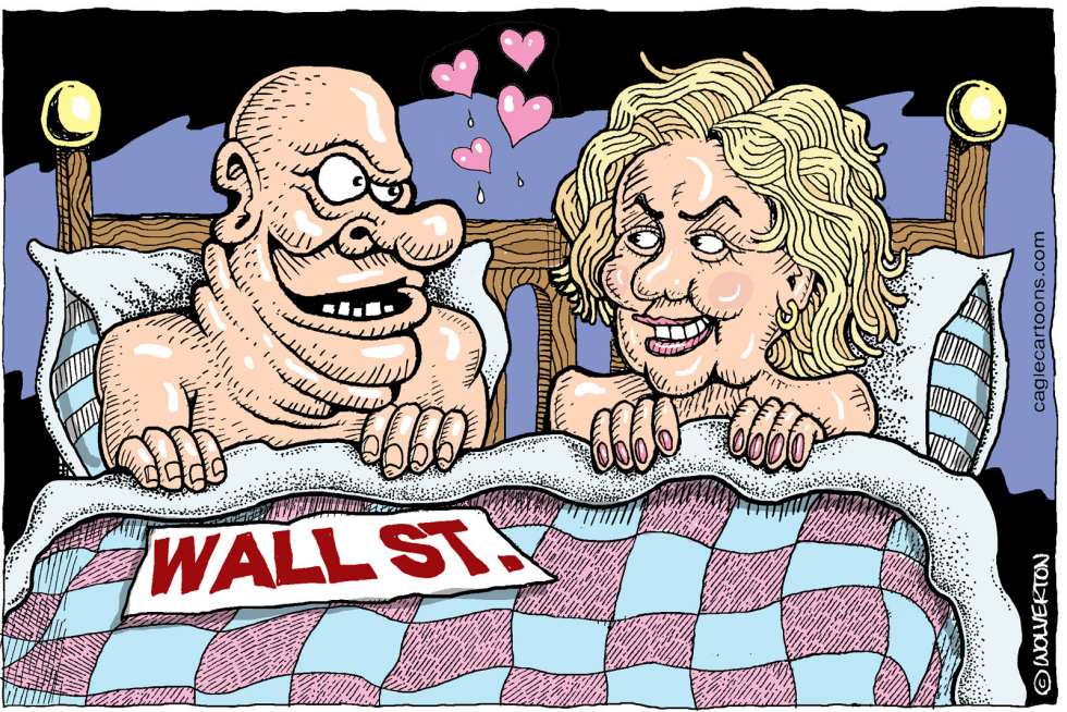 Wall Street Hooked Up with Hillary COLOR