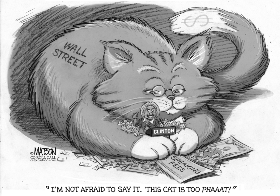Hillary Speaks Her Mind To Wall Street