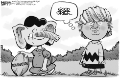 CHARLIE TRUMP by Rick McKee