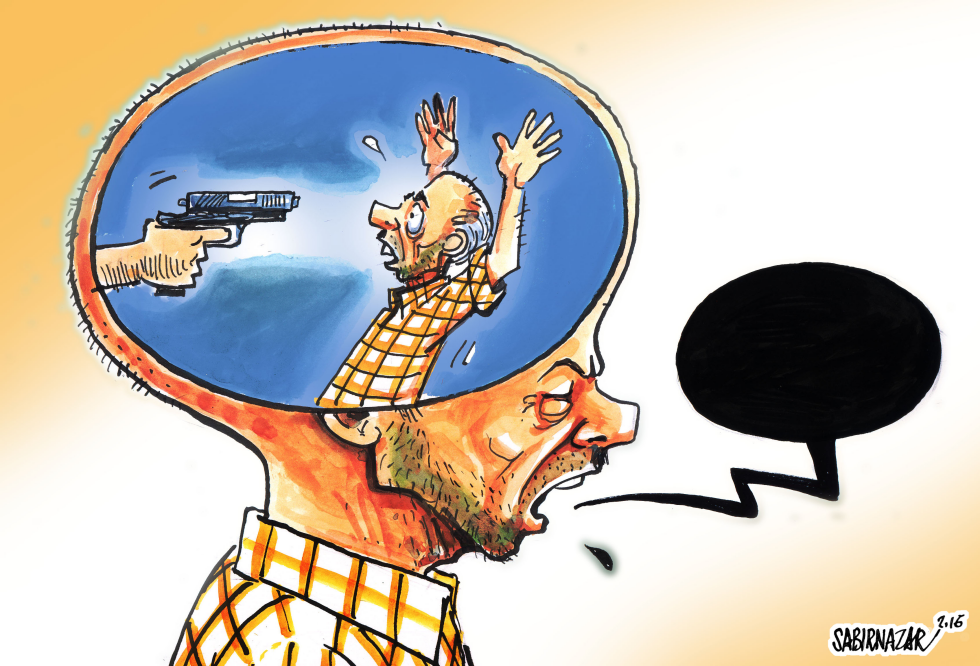  ATTACKS ON FREEDOM OF EXPRESSION by Sabir Nazar