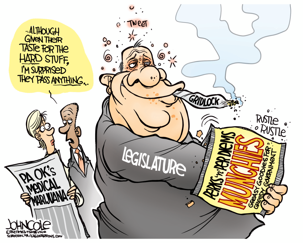 LOCAL PA -- Legislative dope COLOR