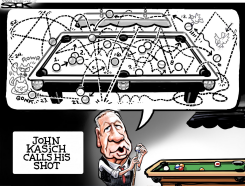 KASICH POOL  by Steve Sack