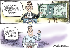 TWENTY DOLLAR BILL by Joe Heller
