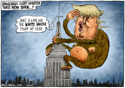 TRUMP TAKED NEW YORK by Brian Adcock