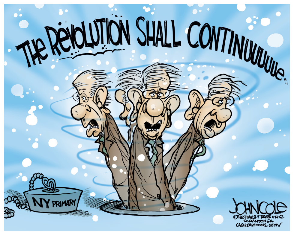  BERNIE'S 'REVOLUTION by John Cole