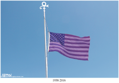 PRINCE TRIBUTE CARTOON by R.J. Matson