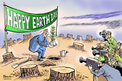 HAPPY EARTH DAY  by Paresh Nath