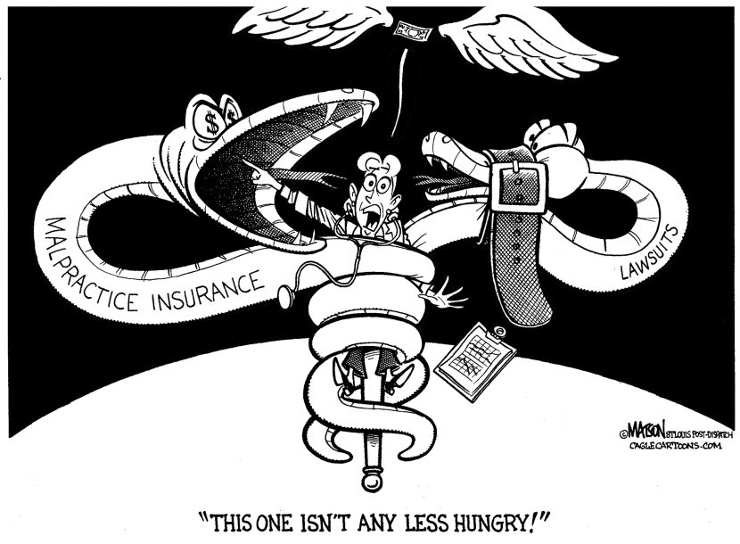 Malpractice Insurance Premiums Squeeze Doctors