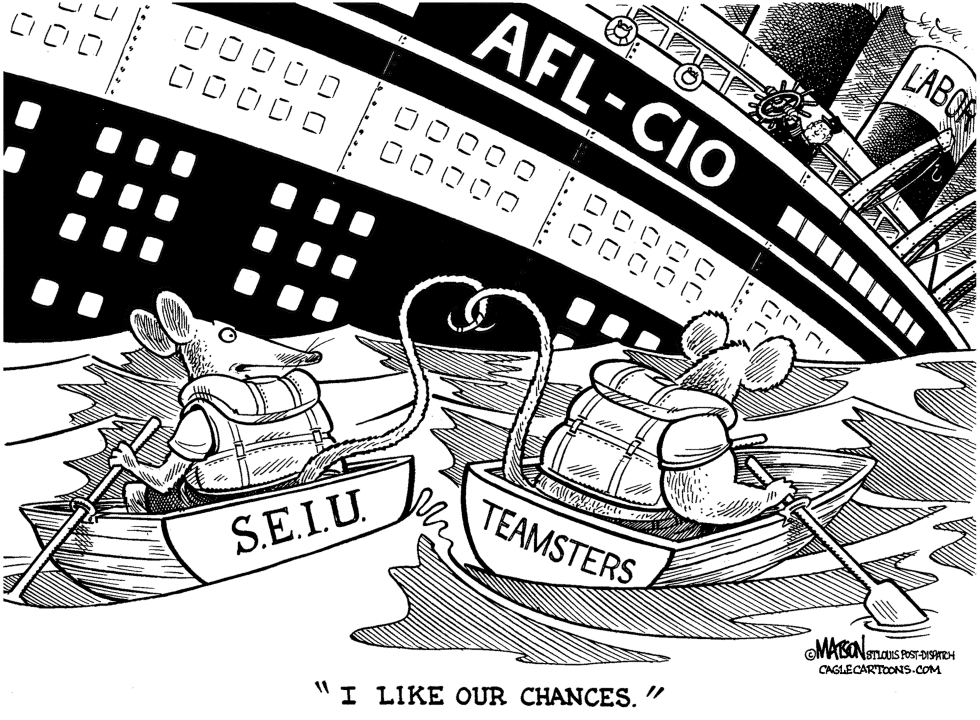 Sinking AFL-CIO Ship