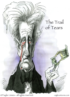 BLOODY ANDREW JACKSON -  by Taylor Jones