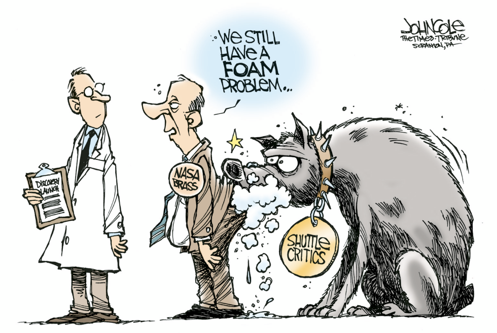 Nasas foam problem