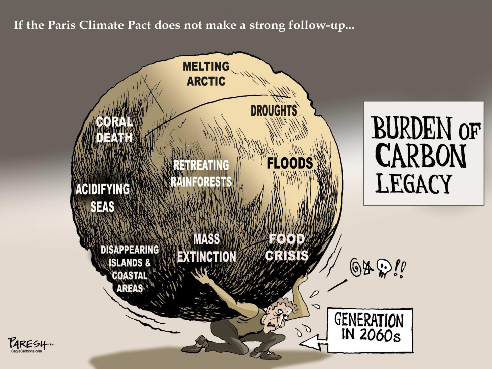  CARBON LEGACY BURDEN COLOUR by Paresh Nath