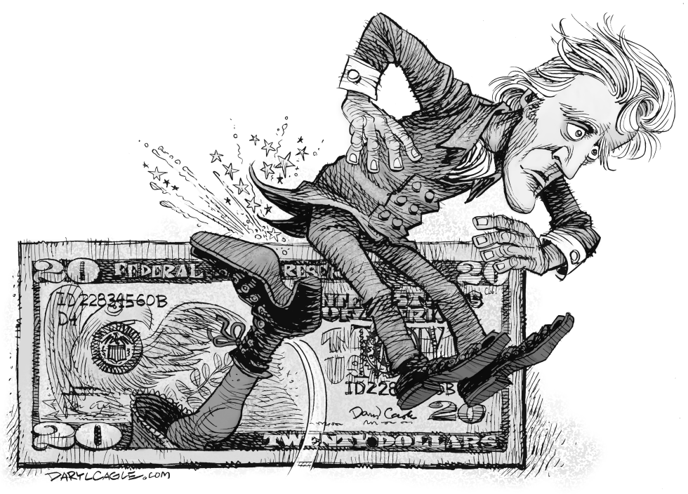 Tubman Boots Jackson off of the $20 Bill