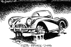 PRINCE -RIP by Milt Priggee