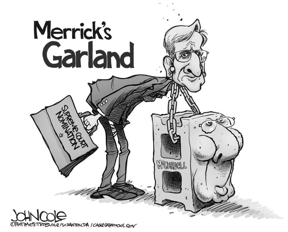 Merrick's 'garland' BW