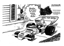 BERNIE SANDERS by Jimmy Margulies