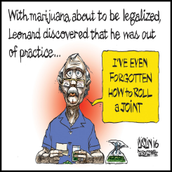 LEGALIZATION OF MARIJUANA by Terry Mosher