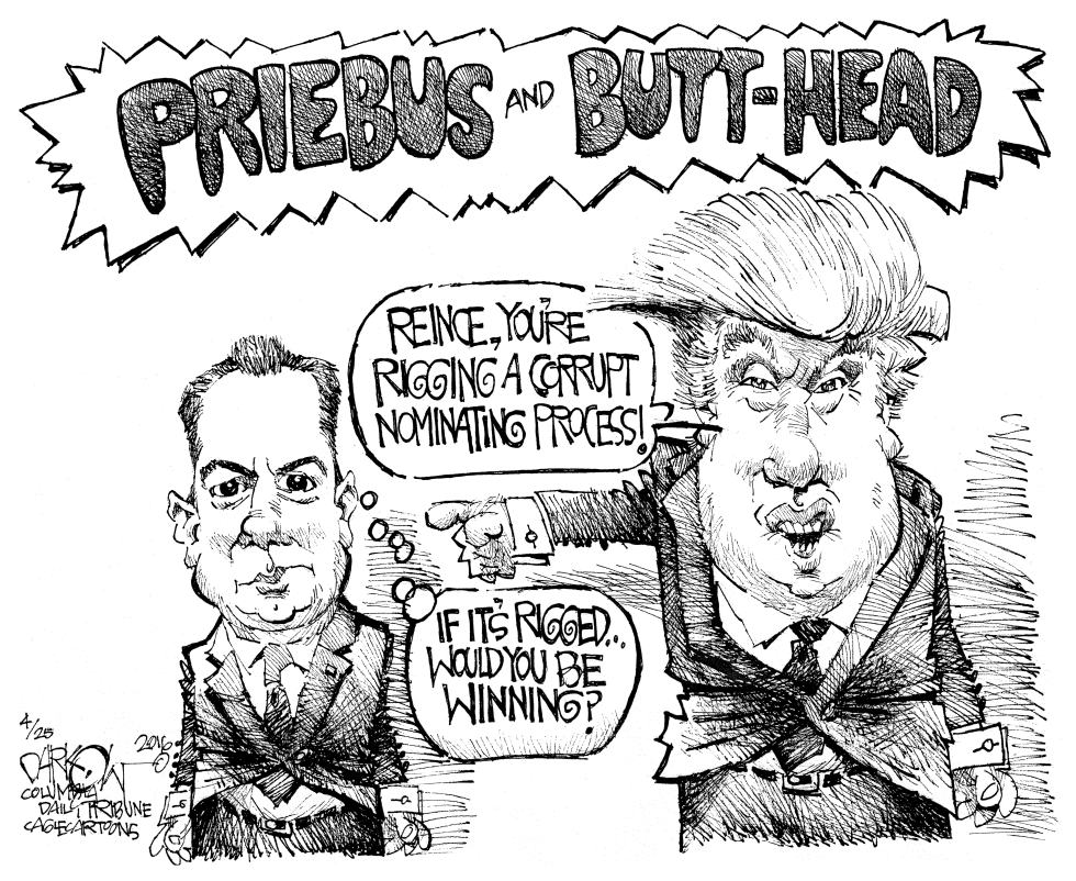  PRIEBUS AND BUTT-HEAD by John Darkow