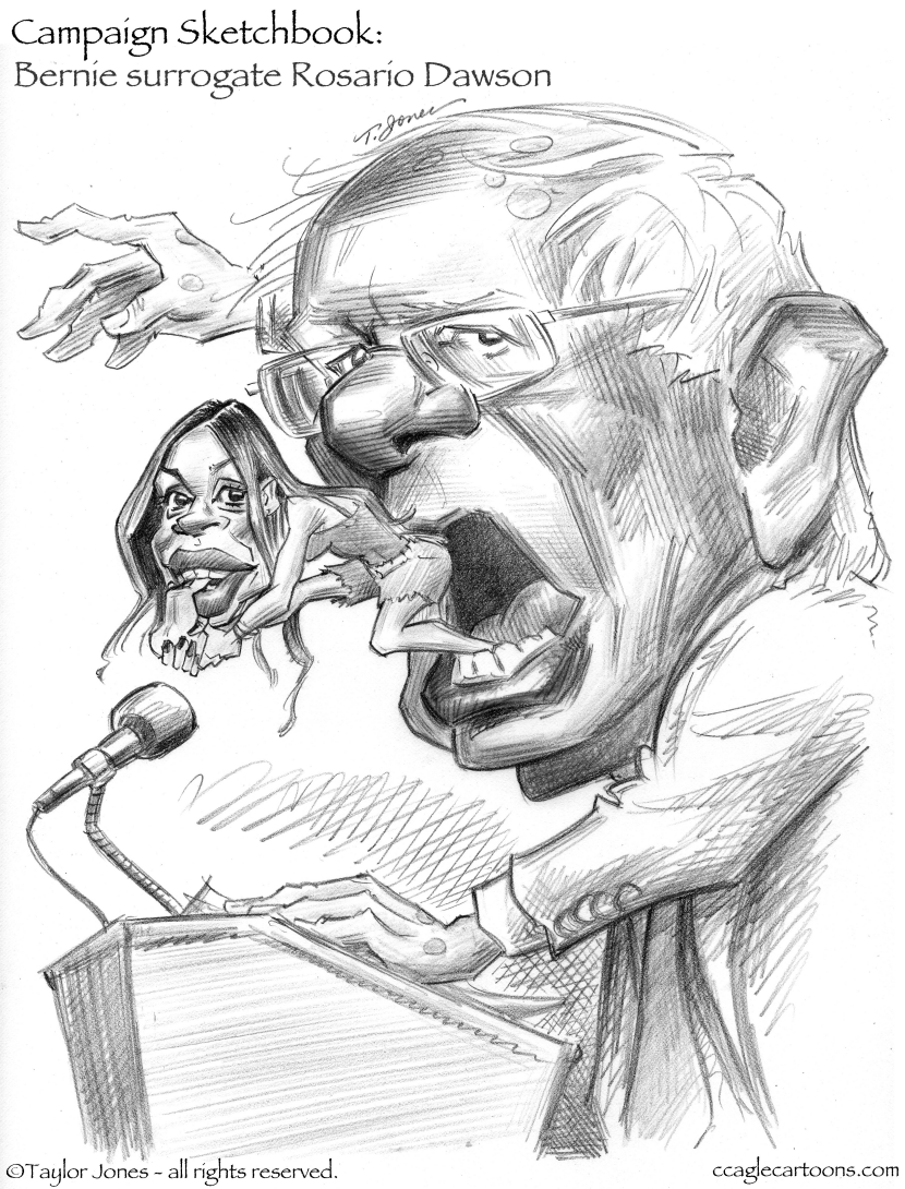 Campaign Sketchbook - Rosario Dawson