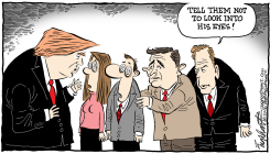 CRUZ KASICH  by Bob Englehart