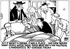 IT WAS JUST A BAD DREAM, B/W by Randy Bish