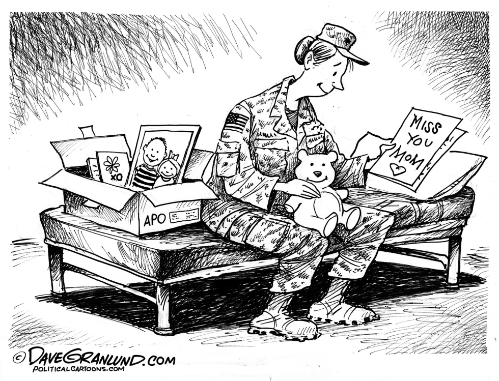 Moms in US military