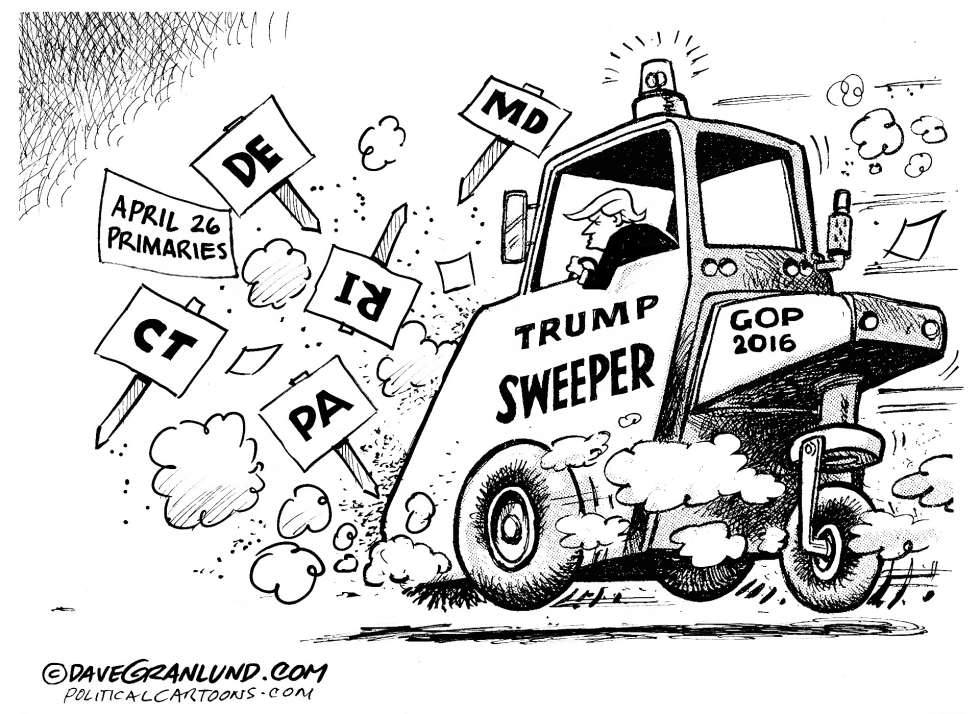 Trump sweeper