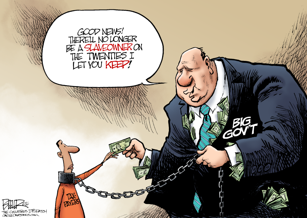  NEW MONEY by Nate Beeler