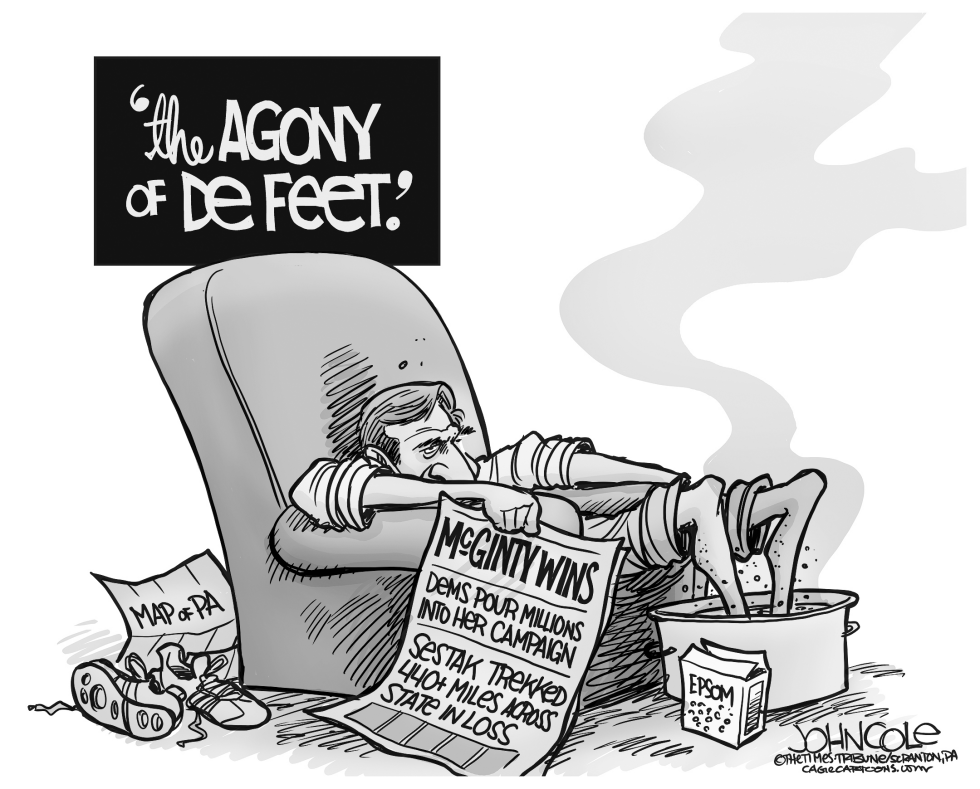 LOCAL PA -- Joe Sestak BW