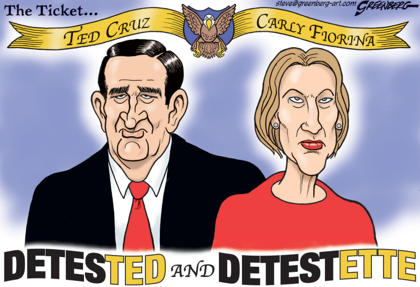 Cruz and Fiorina