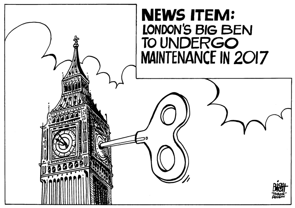 BIG BEN MAINTENANCE, B/W
