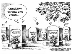 MOTHER'S DAY VISITS by Dave Granlund