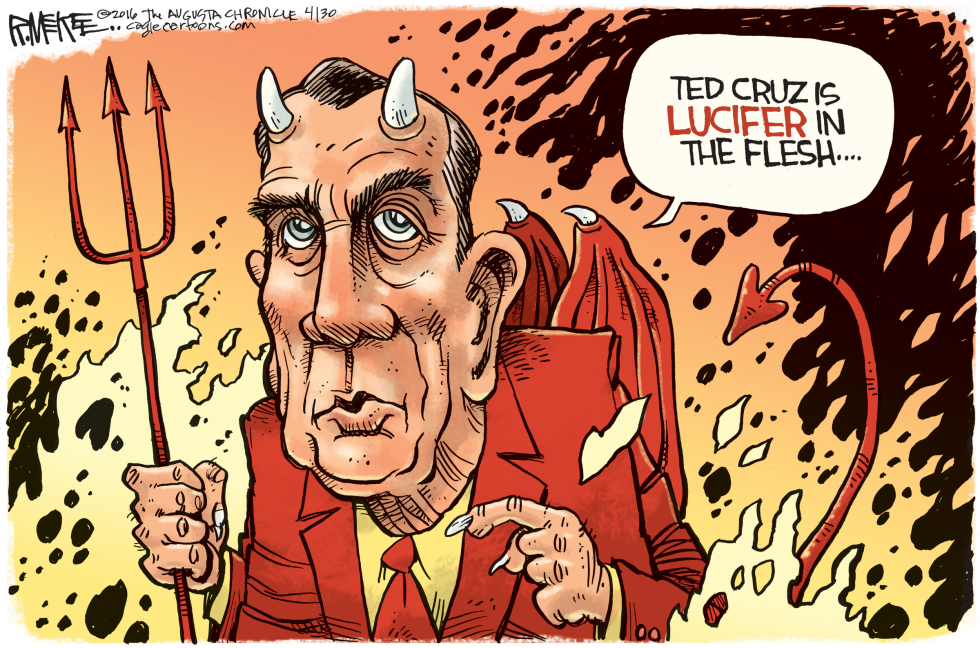  BOEHNER LUCIFER by Rick McKee