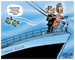 CRUZ AND FIORINA  by John Cole