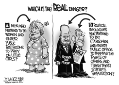 LOCAL NC BERGER MOORE AND HB2 BW by John Cole